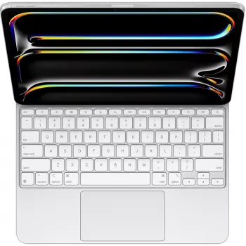Apple Magic Keyboard per iPad Pro 13 pollici M4 US English bianco QWERTY