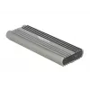 Case per SSD DeLOCK 42001 argento M.2