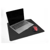 Tappetino per mouse DeLOCK 12149 nero 400x450 mm gomma base antiscivolo