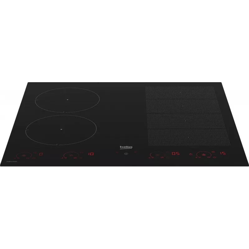 BEKO Piano cottura a induzione HII64880UFT 60 cm, larghezza 59 cm