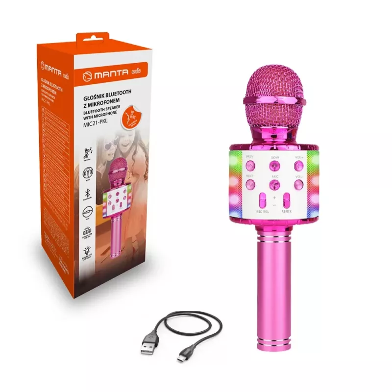 Manta MIC21-PKL rosa