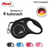 Flexi New CLASSIC 5 m nero guinzaglio retrattile per cani