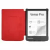PocketBook H-S-634-R-WW Shell cover per Verse / Verse Pro da 15,2 cm (6 pollici), microfibra/PU, rosso