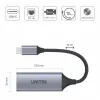 Scheda di rete Unitek U1312A, IEEE 802.3, grigio, cavo 0,5 m