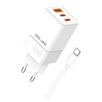 Caricabatterie Beline BELI02751 65W 2×USB-C + USB-A