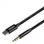 Cavo audio Savio CL-188 2 m nero connettore maschio su connettore maschio