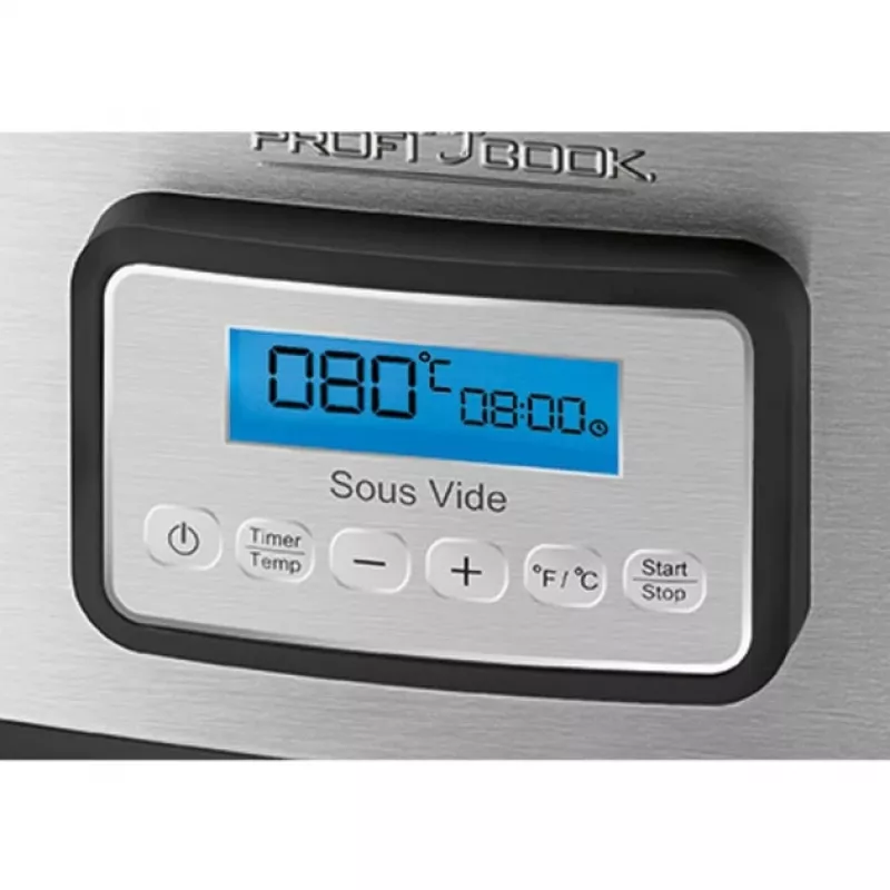 ProfiCook PC-SV 1112 8 L 520 W nero, acciaio inox