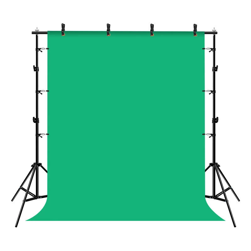 Set treppiedi per sfondo Puluz PKT5204 2×2 m con 3 sfondi – set supporti per sfondo da studio