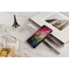 Custodia protettiva iKins per iPhone XS Max – design fiori d'acqua, nero