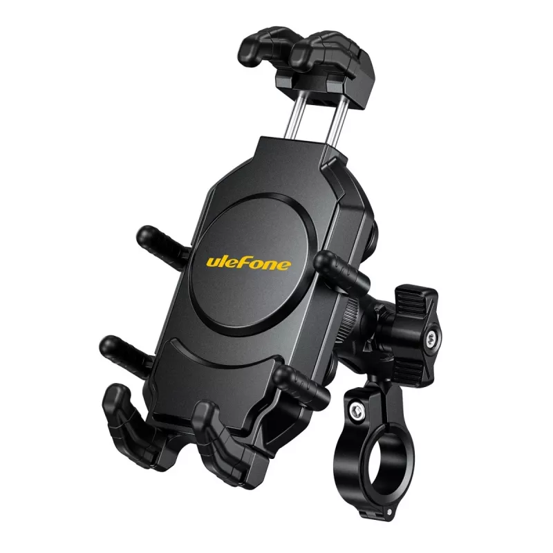Supporto passivo UleFone Armor Mount Pro per telefoni cellulari — supporto, per bici e monopattino, nero