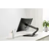 Stand da tavolo completamente orientabile per touchscreen GEMBIRD MS-D1ST-01 per display 17–32 pollici, nero, VESA 75x75–100x100, carico massimo 10 kg