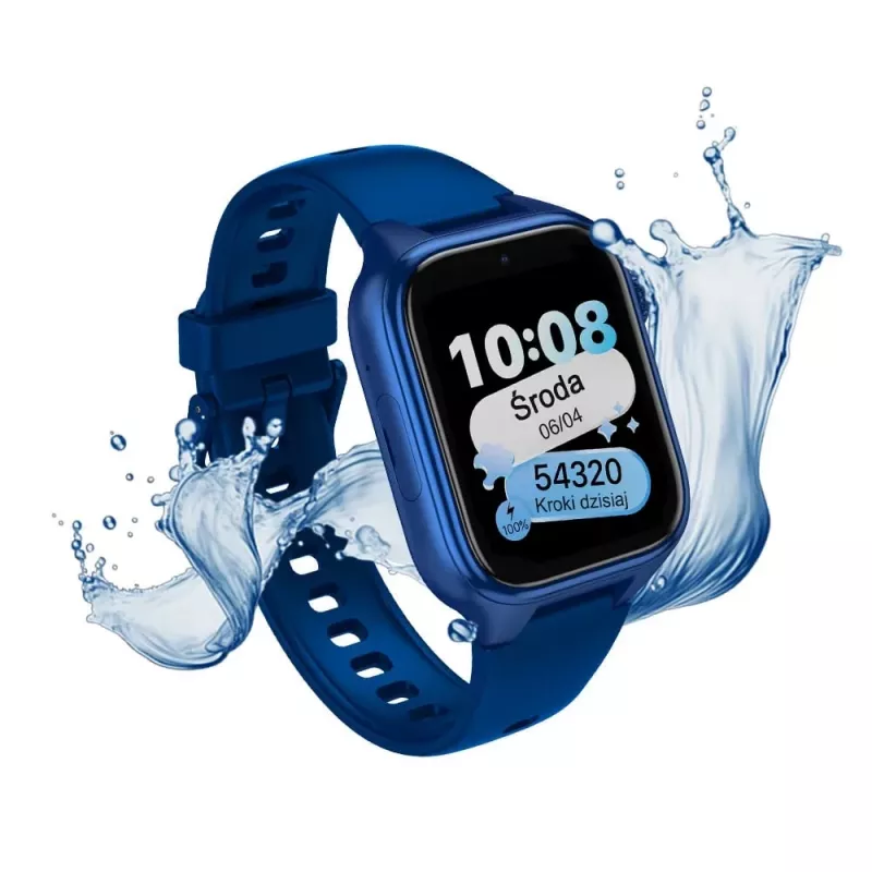 Smartwatch Stelio Junior 4G ST-SWJ101-NB – orologio per bambini 4G, blu navy