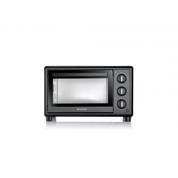 Forno elettrico mini SEVERIN TO 2078 — capacità 20 L, 1600 W, nero, a libera installazione