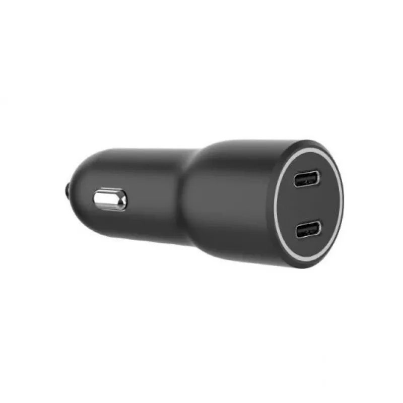 Gembird TA-UC-C2PD40-CAR-01 alimentatore nero