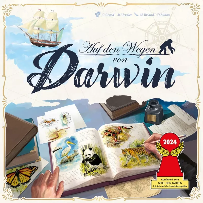 Sulle tracce di Darwin, gioco da tavolo