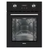 Forno elettrico da incasso MPM MPM-45-BO-23C, 50 L, 220–240 V, 2000 W, touch e manopole, nero