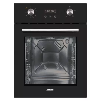 Forno elettrico da incasso MPM MPM-45-BO-23C, 50 L, 220–240 V, 2000 W, touch e manopole, nero