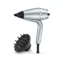 Asciugacapelli BABYLISS D773DE 2100 W, ionico, 3 livelli di calore / 2 velocità, getto d'aria fredda, 2 ugelli, metallizzato