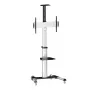 LogiLink BP0025 carrello/stand multimediale bianco per schermo piatto