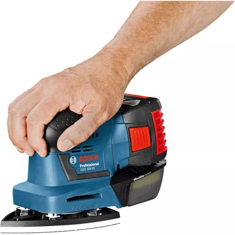 Bosch GSS 18V-10 Professional levigatrice orbitale a batteria