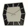 NeXtime orologio da parete 8128zw Hexagon, 43x43 cm, bianco