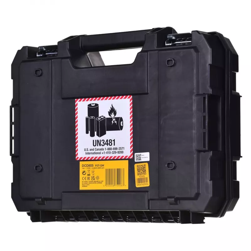 Trapano avvitatore Dewalt DCD805P2T 18V 2X5,0AH BL Tstak