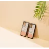 Custodia per smartphone Man and Wood per Samsung Galaxy Note 20 — fiore rosa su nero