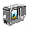 Custodia con tappo obiettivo e cinghia per il collo PULUZ per GoPro Hero 9 / 10 / 11