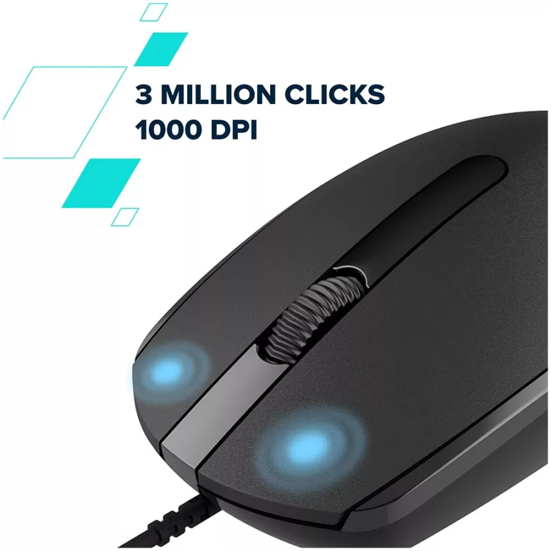 CANYON mouse M-10 con filo lavanda