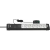 Ciabatta elettrica Brennenstuhl Premium-Line 3 m 6 prese AC per interni nero grigio