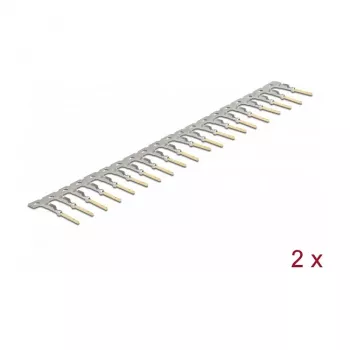 Contatti a crimpare per D-Sub HD maschio 40 pezzi DeLOCK 66732