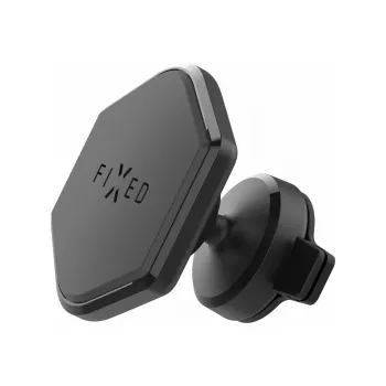 Supporto auto per cellulare FIXED Icon Flex – universale nero, supporto flessibile per smartphone