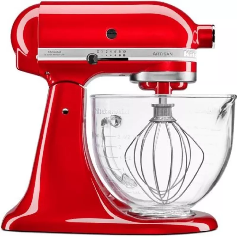 KitchenAid 5KSM5GB Ciotola in vetro per planetarie, 4,8 L