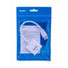 Savio CL-27B adattatore cavo video 0,1 m HDMI Type-A (standard) VGA (D-Sub) bianco