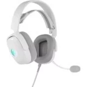 Cuffie QPAD GAMIAC HS71 cuffie con archetto cablate USB Type-C, circumaurali, 20–20000 Hz, cavo 2,2 m, bianco