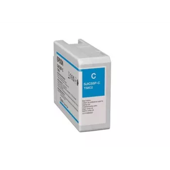 Cartuccia d'inchiostro Epson SJIC55(C) 1 pezzo originale ciano