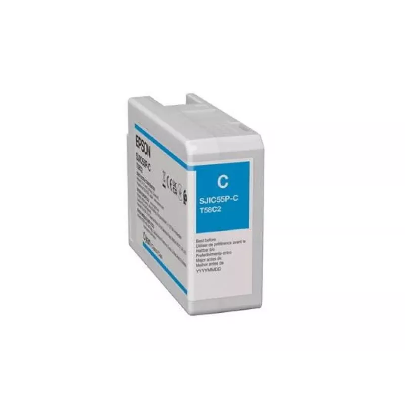 Cartuccia d'inchiostro Epson SJIC55(C) 1 pezzo originale ciano