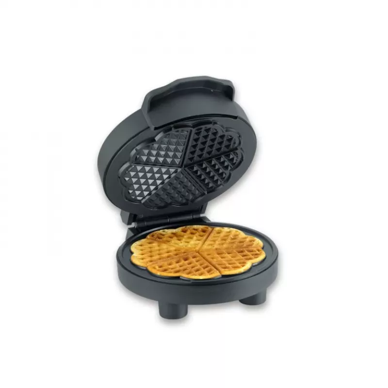 Macchina per waffle Severin WA 2116 1000 W nero a forma di cuore