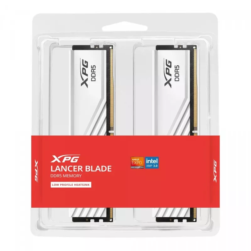 Memoria XPG Lancer Blade DDR5 6000 32GB (2x16) CL36 bianco