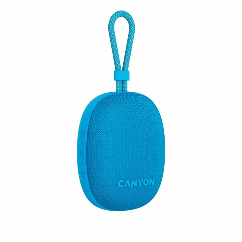 Canyon OnMove 12 - altoparlante Bluetooth v5.3 portatile - 5W - TWS - IPX7 - 12 ore - ricarica USB-C