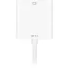 Cavo adattatore DisplayPort-DVI Sharkoon 0,15 m bianco — DisplayPort 1.2 su DVI