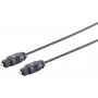 Cavo audio S/CONN 69002-15 15 m TOSLINK nero