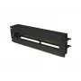 Pannello per gestione cavi Lanberg AK-VDP103-B acciaio nero 482,5 mm