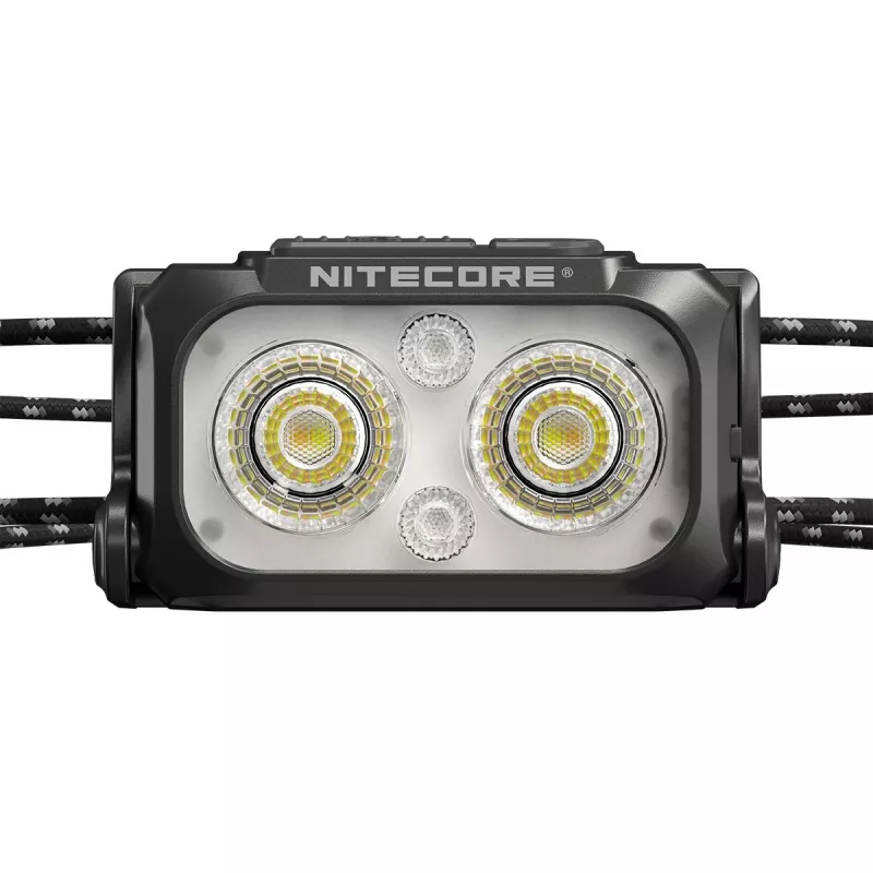 Torcia frontale Nitecore NU25 MCT UL ricaricabile leggera 400 lm temperatura multicolore