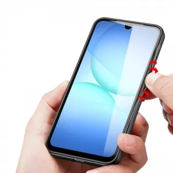 Custodia protettiva Nevox per Samsung Galaxy A17 5G — StyleShell, nero