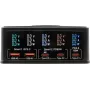 Caricabatterie multiporta Exsys EX-1106 160W, nero, più porte USB di uscita