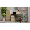 Comodino ALMA bianco/rovere artisan