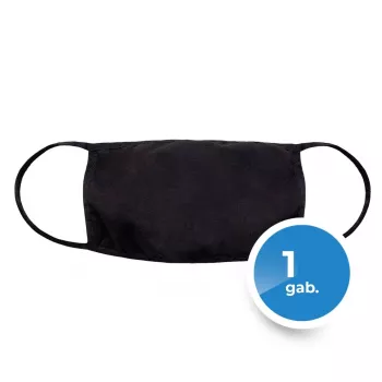 Maschera viso in tessuto marca sconosciuta modello maschera protettiva riutilizzabile a due strati