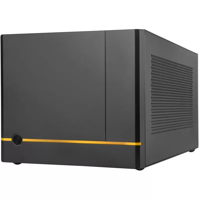 SilverStone SUGO SG14B - Tower - Mini-DTX - senza alimentatore (ATX / PS/2) - nero - USB/Audio (SST-SG14B)