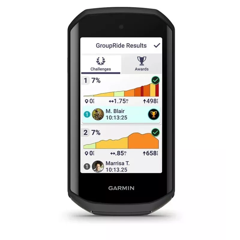 Ciclocomputer GPS GARMIN Edge 1050, display 3,5 pollici, Nero